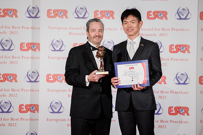 「European Award for Best Practices 2022」を受賞